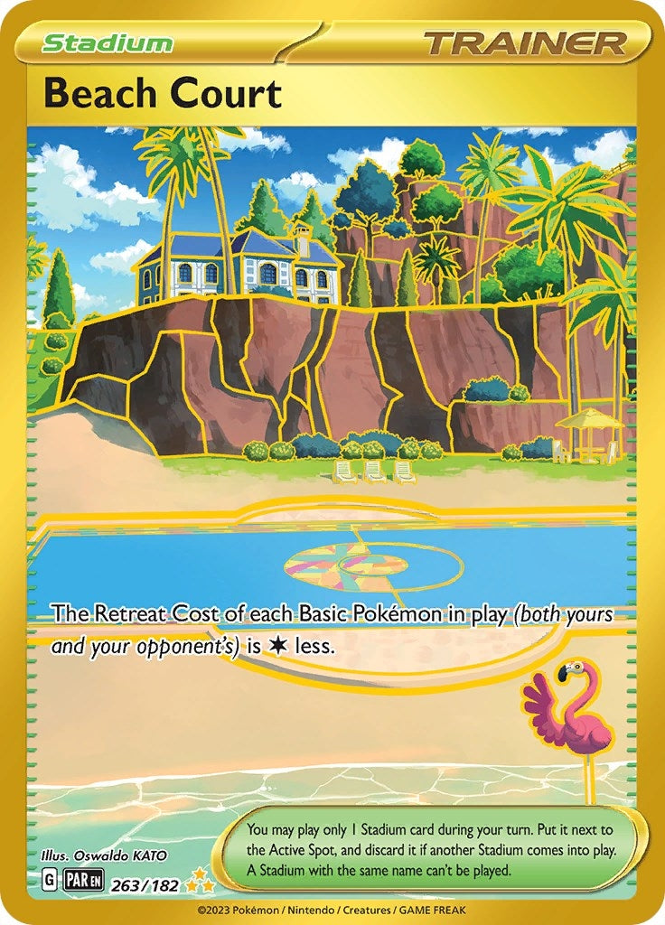 Image for Beach Court (263/182) (PAR) - Pokemon