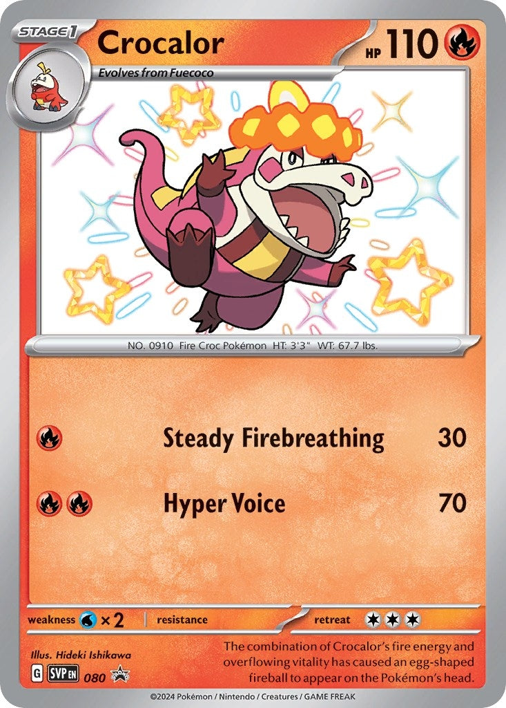 Image for Crocalor - 080 (080) (SVP) - Pokemon