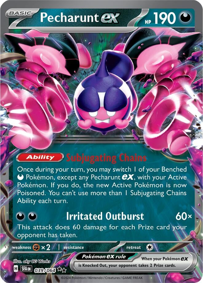 Image for Pecharunt ex (039/064) (SFA) - Pokemon