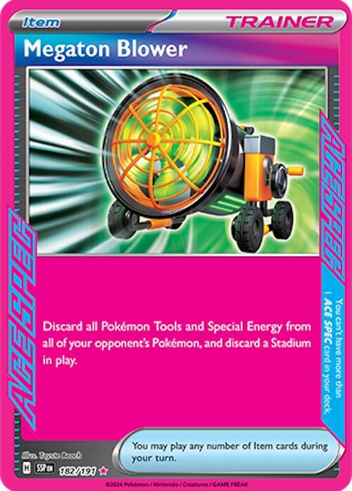 Image for Megaton Blower (182/191) (SSP) - Pokemon