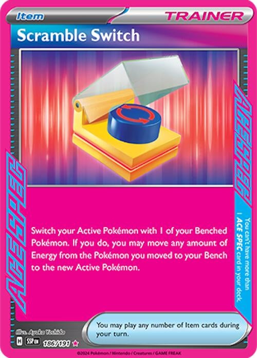 Image for Scramble Switch (186/191) (SSP) - Pokemon