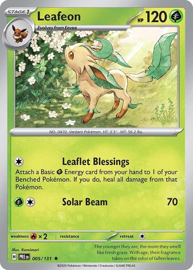 Image for Leafeon (005/131) (PRE) - Pokemon