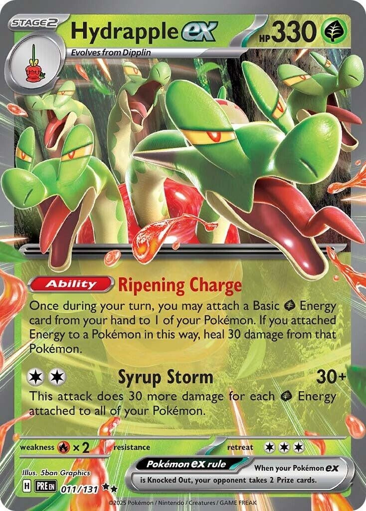 Image for Hydrapple ex (011/131) (PRE) - Pokemon