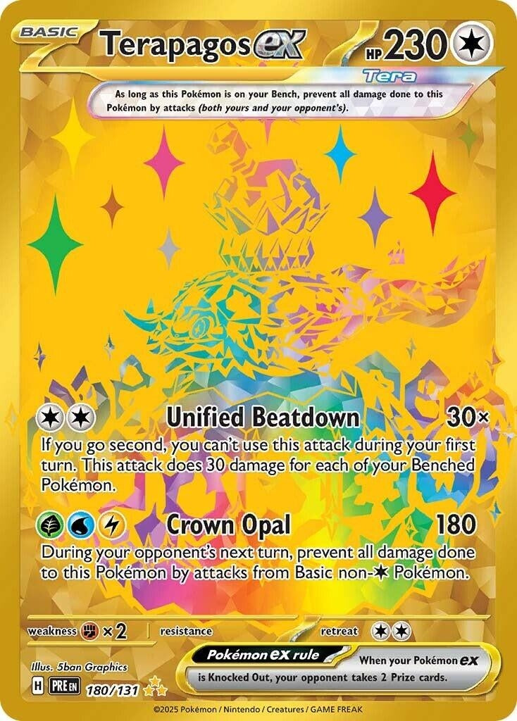 Image for Terapagos ex (180/131) (PRE) - Pokemon