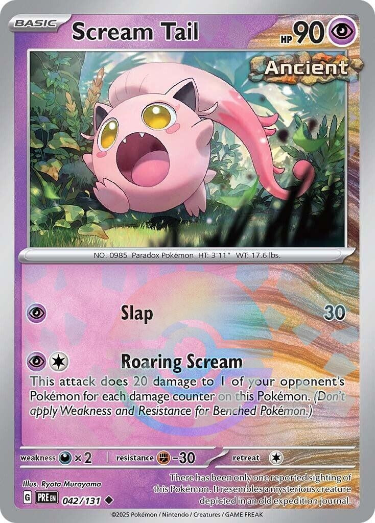 Image for Scream Tail (Poke Ball Pattern) (042/131) (PRE) - Pokemon