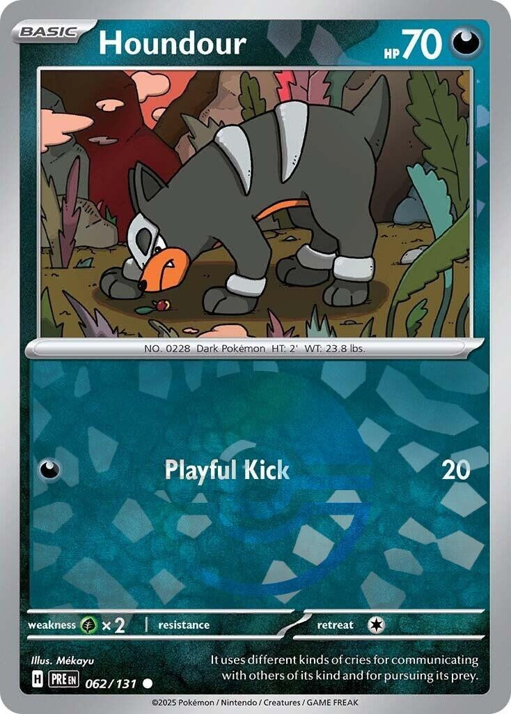 Image for Houndour (Poke Ball Pattern) (062/131) (PRE) - Pokemon