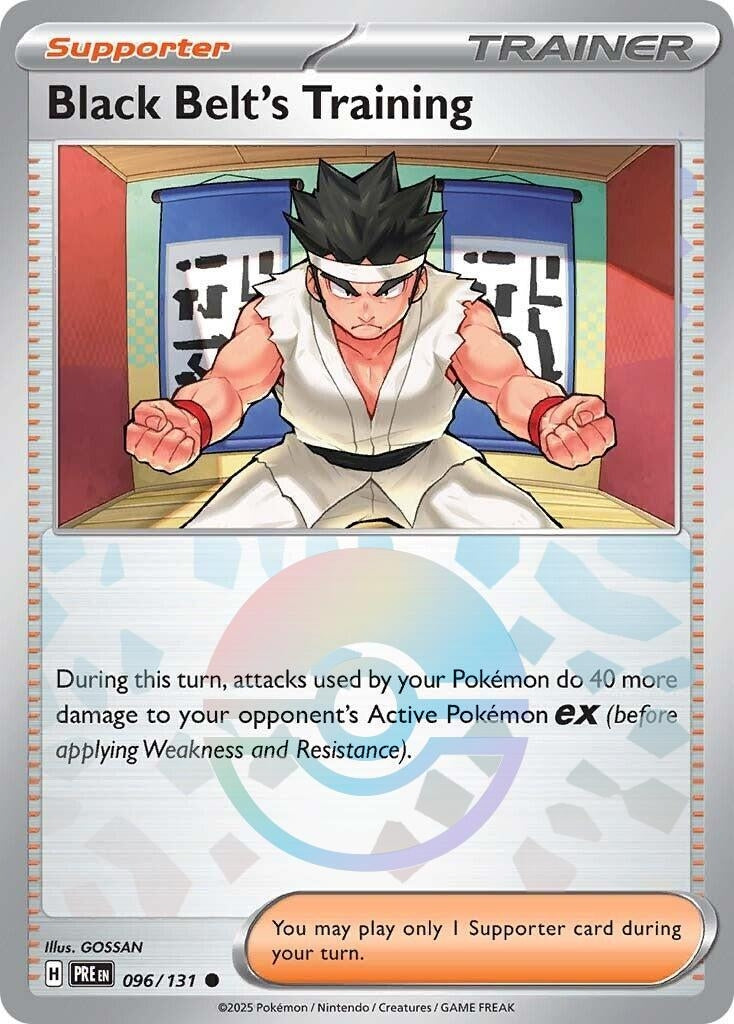 Image for Black Belt's Training - 096/131 (Poke Ball Pattern) (096/131) (PRE) - Pokemon