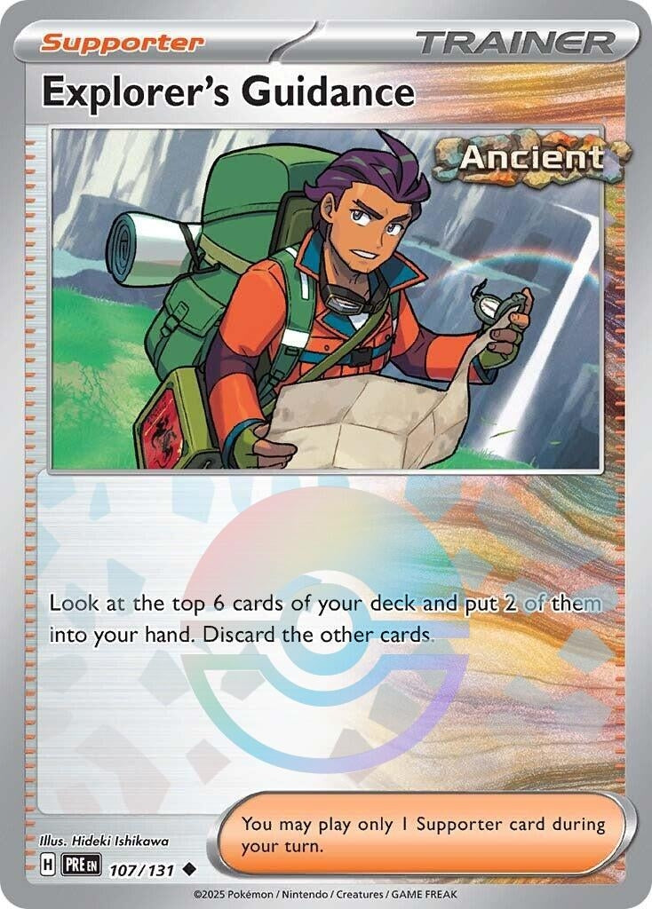 Image for Explorer's Guidance (Poke Ball Pattern) (107/131) (PRE) - Pokemon