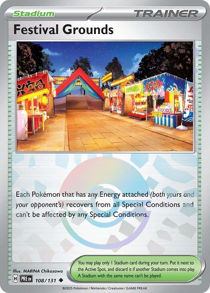Image for Festival Grounds (Poke Ball Pattern) (108/131) (PRE) - Pokemon