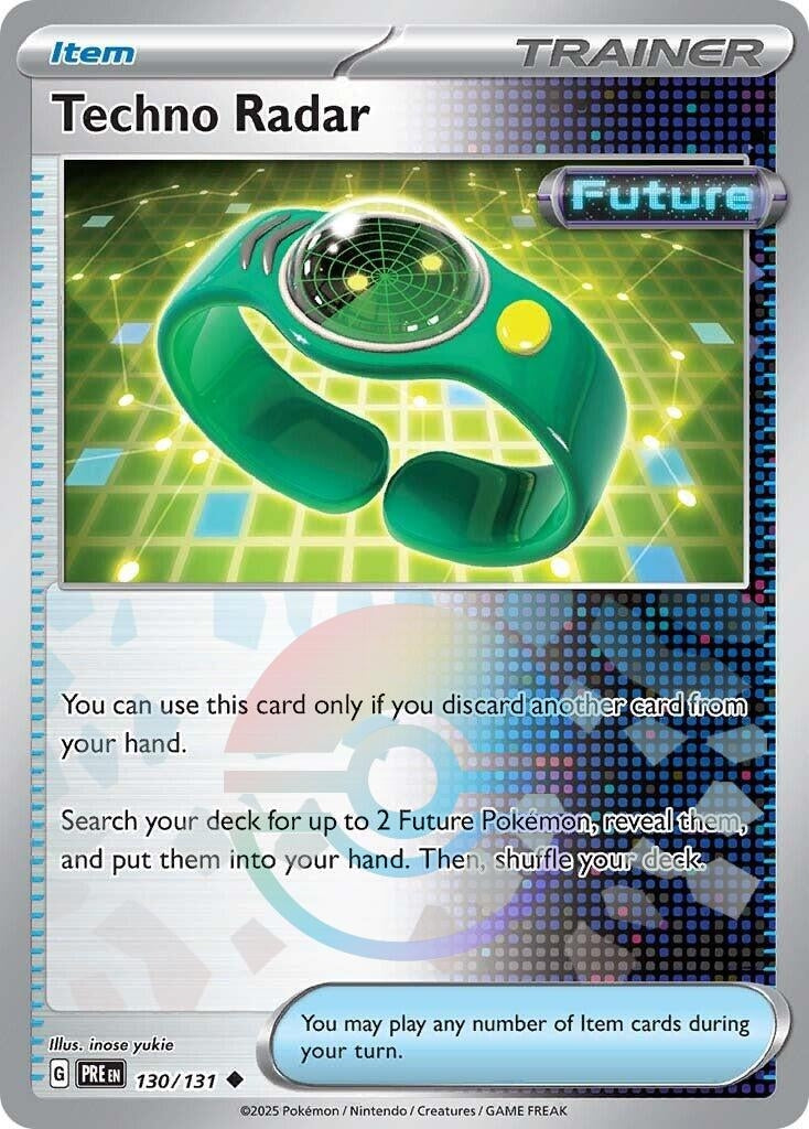 Image for Techno Radar (Poke Ball Pattern) (130/131) (PRE) - Pokemon