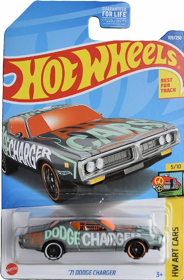 Hot Wheels HW Art Cars '71 Dodge Charger