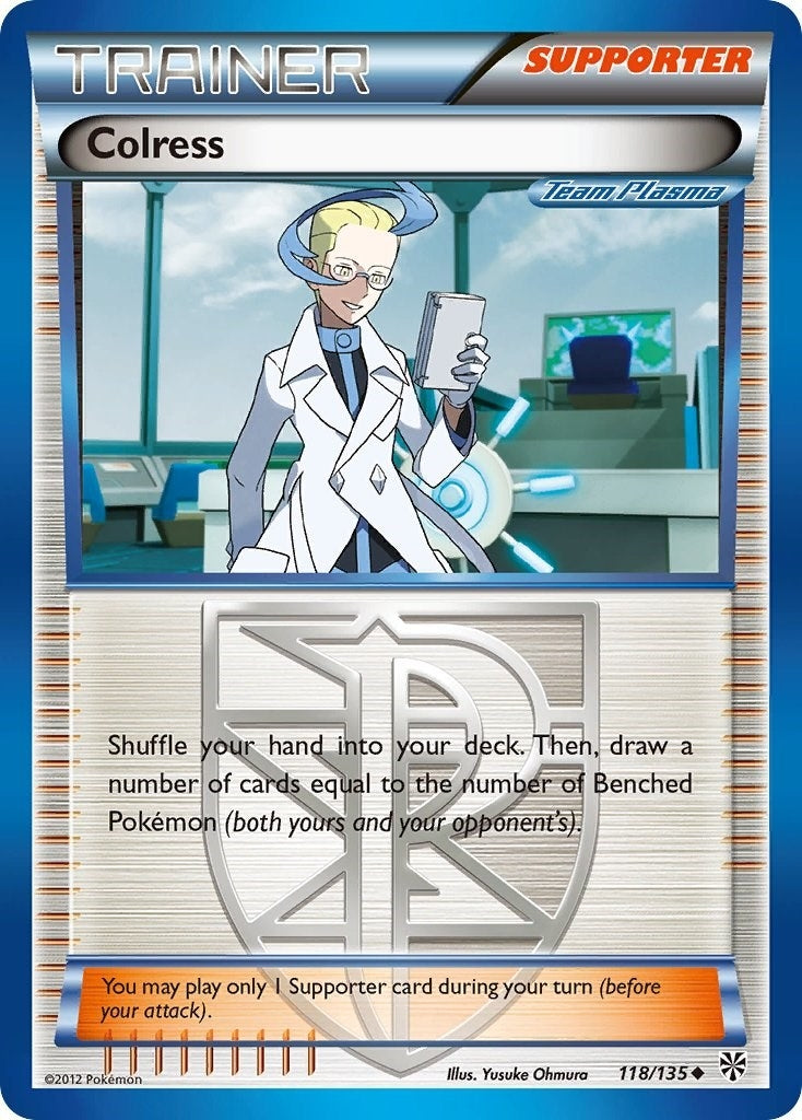 Image for Colress (Team Plasma) (118/135) (PLS) - Pokemon