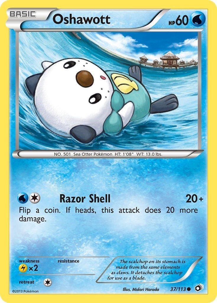Image for Oshawott (37/113) (LTR) - Pokemon