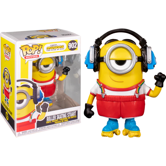 Minions the Rise of Gru Roller Skating Stuart #902