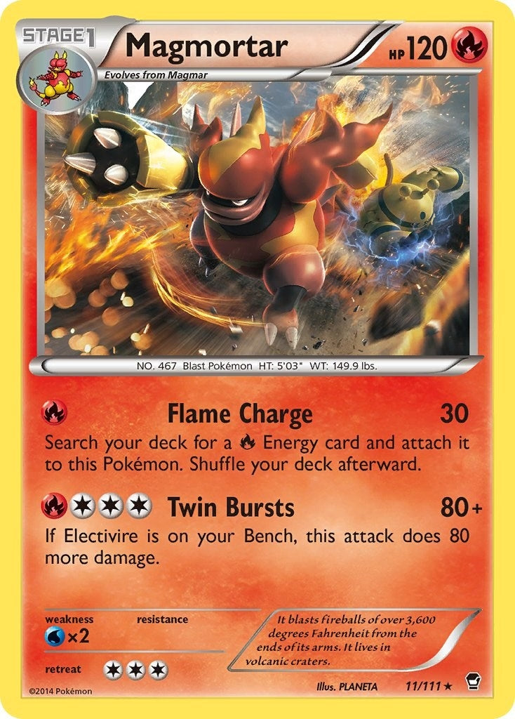 Image for Magmortar (11/111) (FFI) - Pokemon