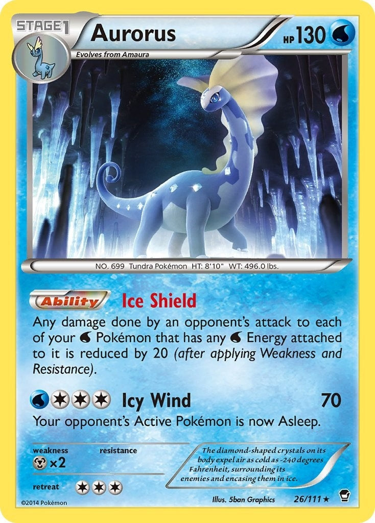 Image for Aurorus (26/111) (FFI) - Pokemon
