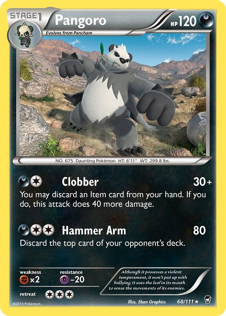 Image for Pangoro (68/111) (FFI) - Pokemon