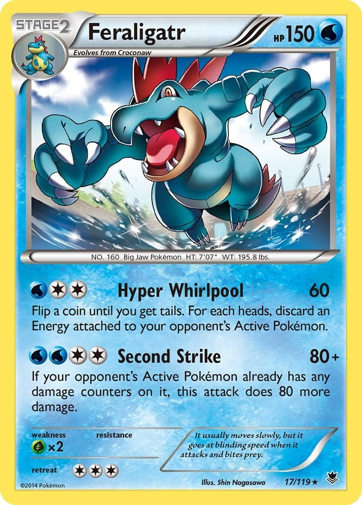 Image for Feraligatr (17/119) (PHF) - Pokemon