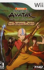 Avatar the Lost Air Bender The Burning Earth Wii