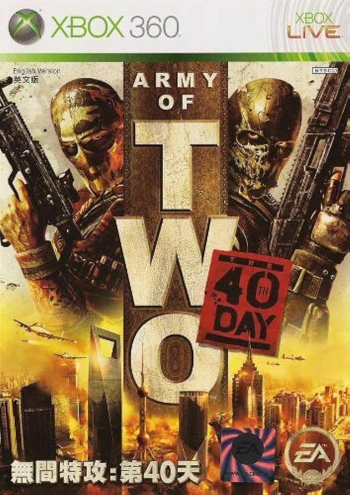 Army of Two The 40th Day Brazilian Version Xbox 360