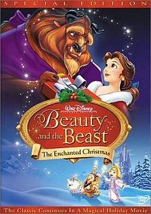 Beauty and the Beast The Enchanted Christmas VHS