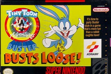 Tiny Toons Adventures Buster Busts Loose SNES