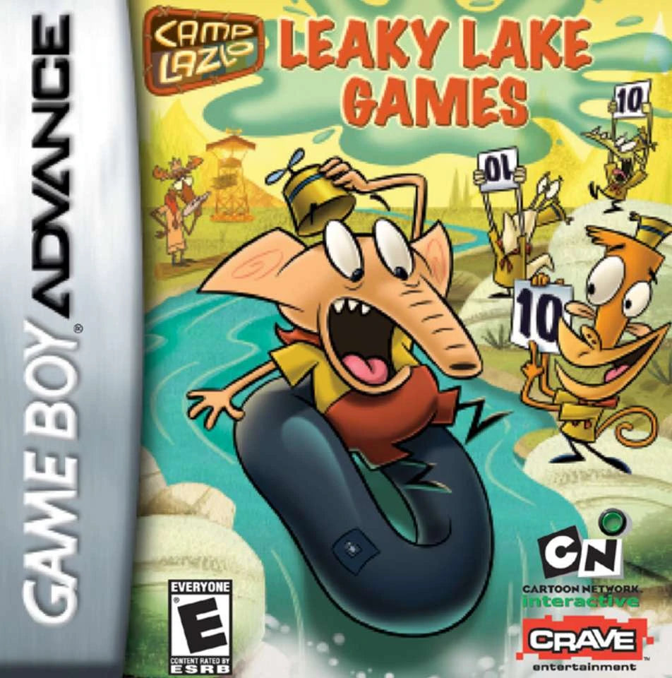 Camp Lazlo Leaky Lake Games GBA