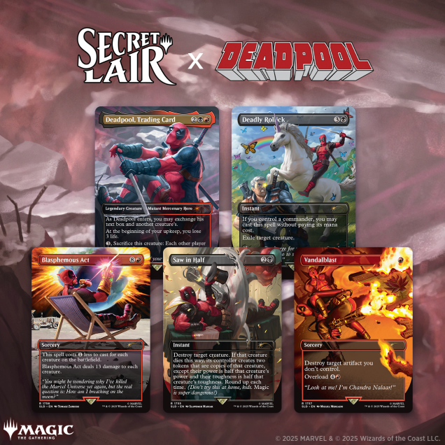 Secret Lair Drop Series Deadpool