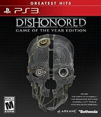 Dishonored Game of the Year Greatest Hits PS3