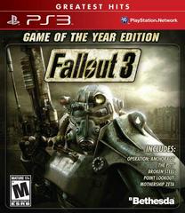 Fallout 3 Game of the Year Greatest Hits PS3