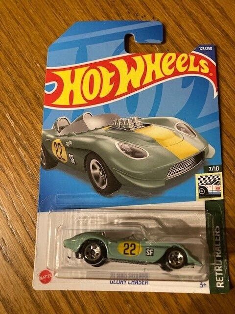 Hot Wheels Retro Racers Glory Chaser Green 7/10