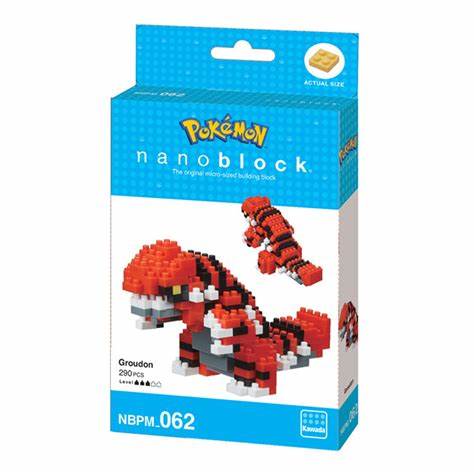 Groudon Nanoblock