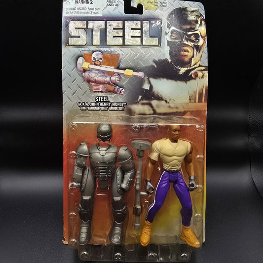 Steel John Henry Irons Figure