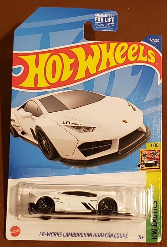 Hot Wheels HW Exotics LB-Works Lamborghini Huracan Coupe 3/10