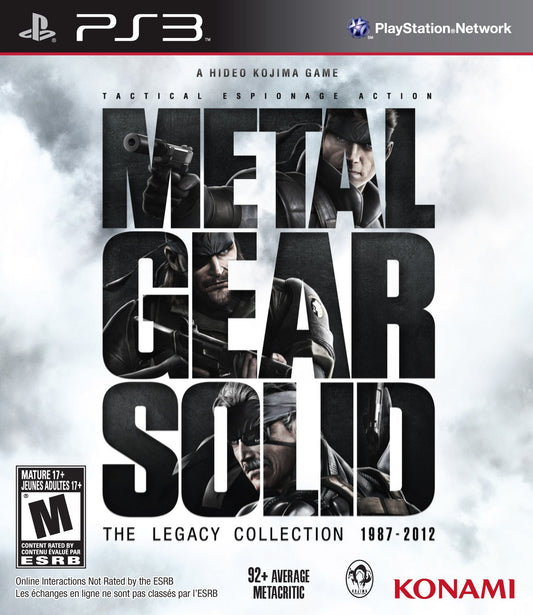 Metal Gear Solid The Legacy Collection PS3