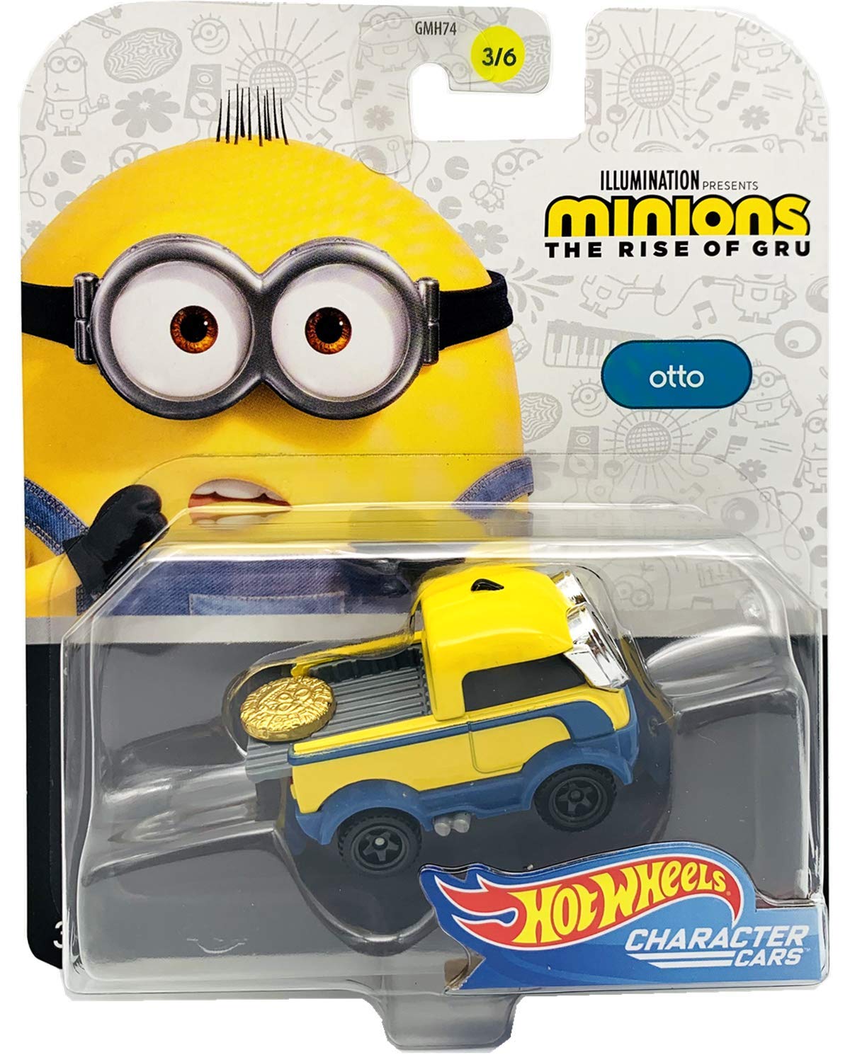 Hot Wheels Minions the Rise of Gru Otto