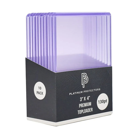 Platinum Protectors Top Loader 10ct 130 Point