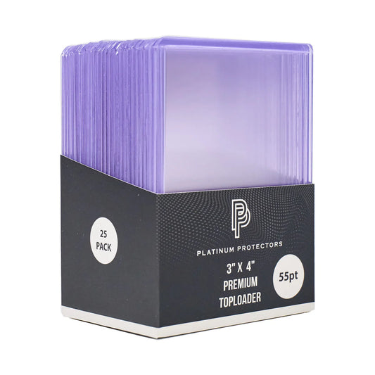 Platinum Protectors Top Loader 25ct 55 Point