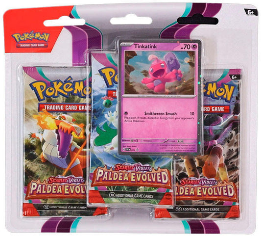 SV02: Paldea Evolved 3 Pack Blister