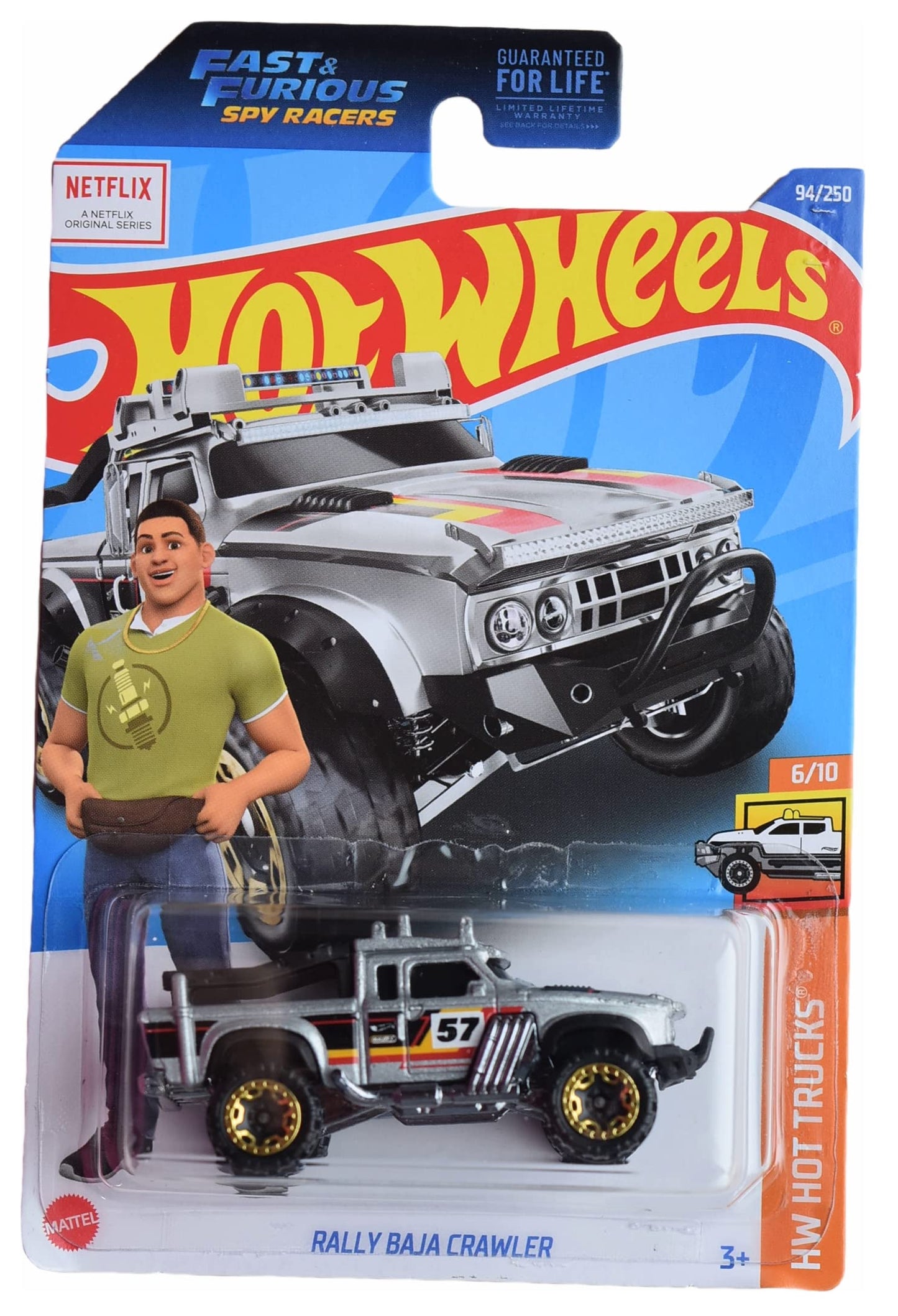 Hot Wheels HW Hot Trucks Rally Baja Crawler 6/10