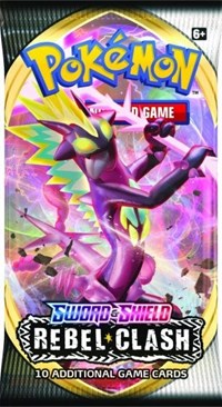 Pokemon Sword and Shield Rebel Clash Booster Pack