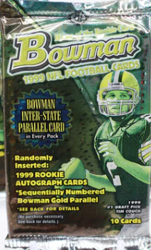 1999 Topps Bowman Football Pack