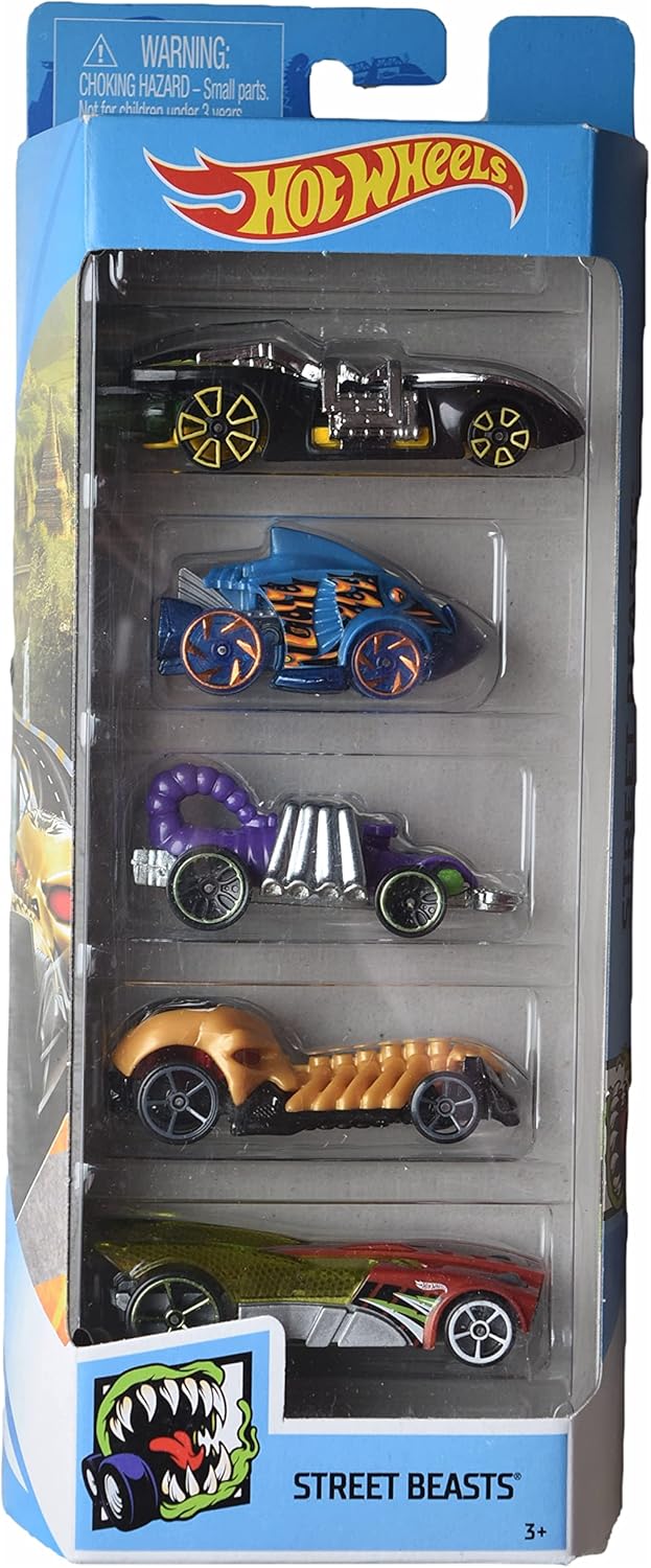 Hot Wheels Street Beasts 5-Pack