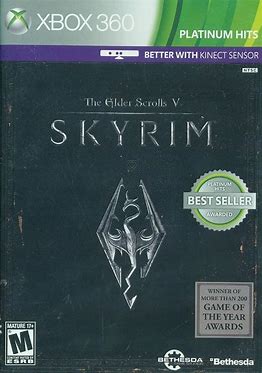 The Elder Scrolls V Skyrim Xbox Platinum Hits Xbox 360