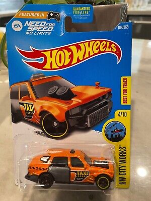 Hot Wheels HW City Works Orange Time Attaxi 4/10