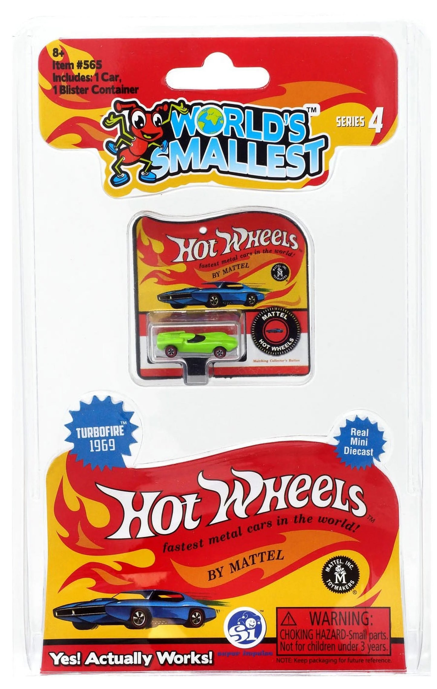 Hot Wheels World's Smallest Turbofire 1969