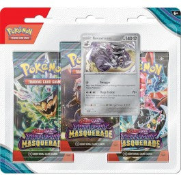 Scarlet & Violet Twilight Masquerade 3-Pack Blister