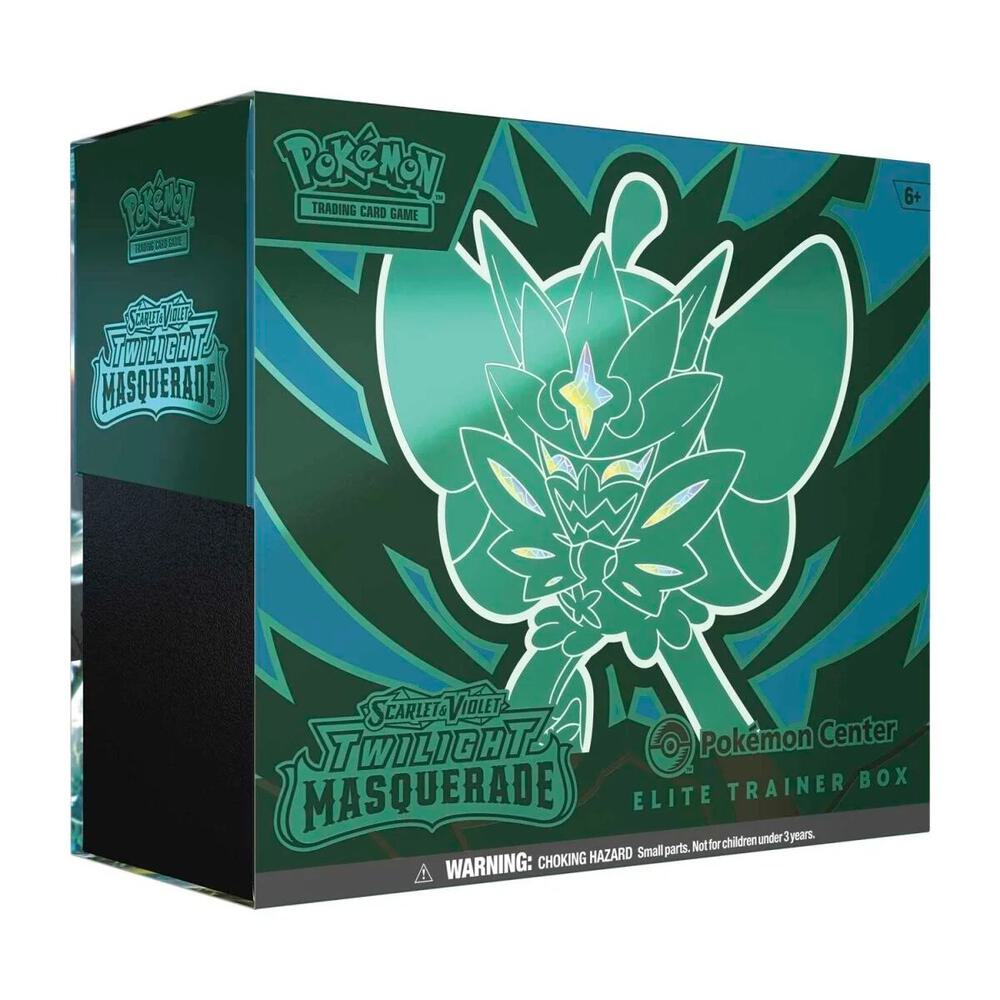 Scarlet & Violet Twilight Masquerade Pokemon Center Elite Trainer Box