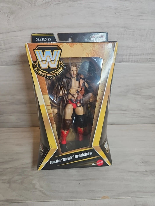 WWE Legends Justin "Hawk" Bradshaw Figure