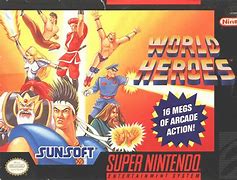 World Heroes SNES